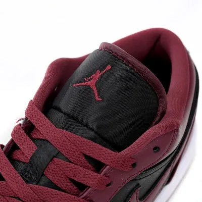Air Jordan 1 Low 'Black Dark Beetroot (Women's)