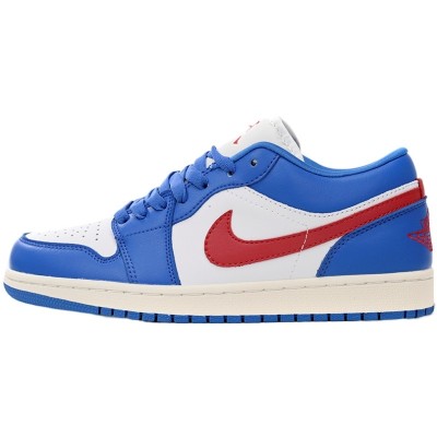 Air Jordan 1 Low 'Sport Blue Gym Red' (Women's)
