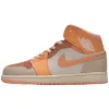 Air Jordan 1 Mid 'Apricot Orange' (Women's)