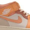 Air Jordan 1 Mid 'Apricot Orange' (Women's)