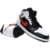 Air Jordan 1 Mid 'Black Chile Red White'