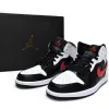 Air Jordan 1 Mid 'Black Chile Red White'