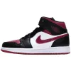 Air Jordan 1 Mid 'Bred Toe'
