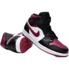Air Jordan 1 Mid 'Bred Toe'