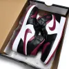 Air Jordan 1 Mid 'Bred Toe'
