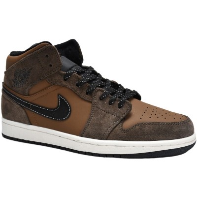 Air Jordan 1 Mid 'Dark Chocolate'