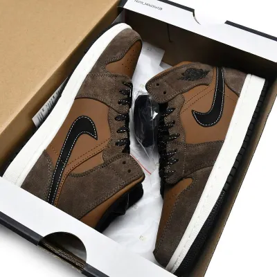 Air Jordan 1 Mid 'Dark Chocolate'