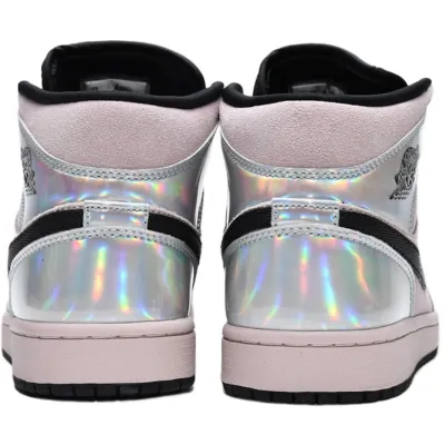 Air Jordan 1 Mid 'Dirty Powder Iridescent'