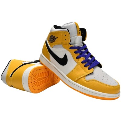 Air Jordan 1 Mid 'Lakers'