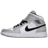 Air Jordan 1 Mid 'Light Smoke Grey' 2020
