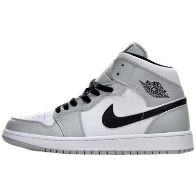 Air Jordan 1 Mid 'Light Smoke Grey' 2020