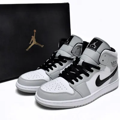 Air Jordan 1 Mid 'Light Smoke Grey' 2020