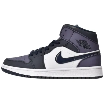 Air Jordan 1 Mid 'Obsidian Sanded Purple'