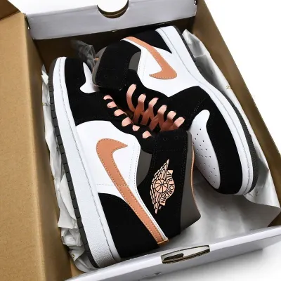 Air Jordan 1 Mid 'Peach Mocha' (Women's)