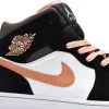 Air Jordan 1 Mid 'Peach Mocha' (Women's)