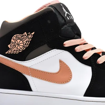 Air Jordan 1 Mid 'Peach Mocha' (Women's)
