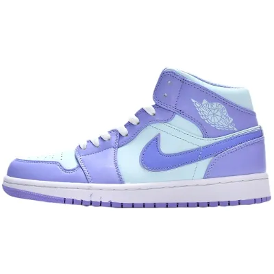 Air Jordan 1 Mid 'Purple Aqua'