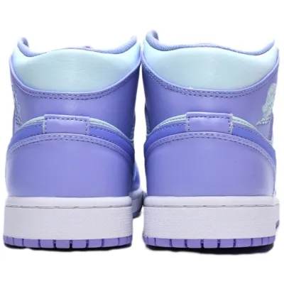Air Jordan 1 Mid 'Purple Aqua'