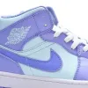 Air Jordan 1 Mid 'Purple Aqua'