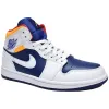 Air Jordan 1 Mid 'Royal Blue Laser Orange'