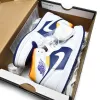 Air Jordan 1 Mid 'Royal Blue Laser Orange'