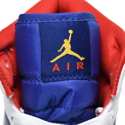 Air Jordan 1 Mid 'Royal Blue Laser Orange'