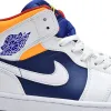 Air Jordan 1 Mid 'Royal Blue Laser Orange'