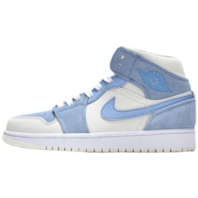 Air Jordan 1 Mid 'Sail Light Blue'