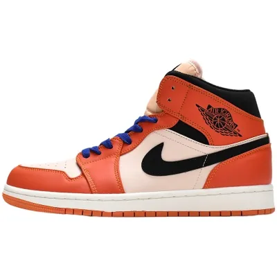 Air Jordan 1 Mid 'Team Orange Black'