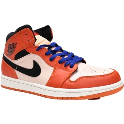Air Jordan 1 Mid 'Team Orange Black'