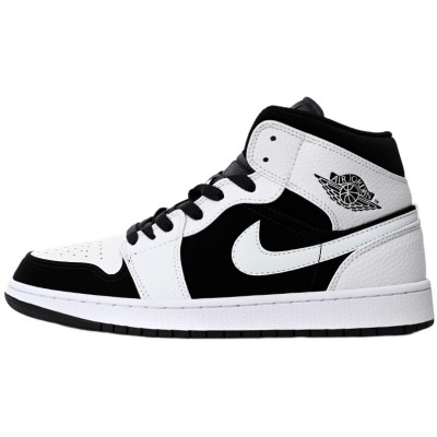 Air Jordan 1 Mid 'White Black'
