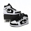 Air Jordan 1 Mid 'White Black'