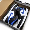 Air Jordan 1 Mid 'White Black Racer Blue'