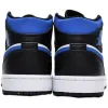 Air Jordan 1 Mid 'White Black Racer Blue'