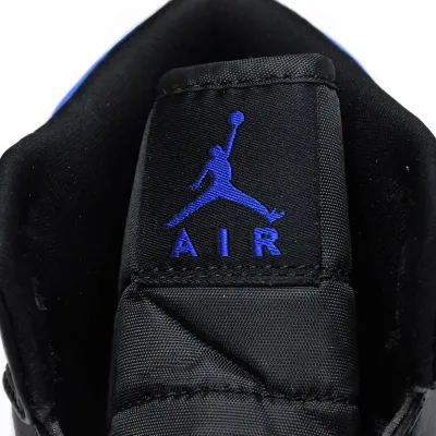Air Jordan 1 Mid 'White Black Racer Blue'