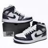 Air Jordan 1 Mid 'White Metallic Gold Obsidian'