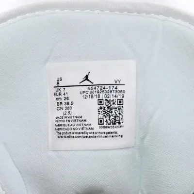 Air Jordan 1 Mid 'White Metallic Gold Obsidian'