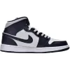 Air Jordan 1 Mid 'White Metallic Gold Obsidian'