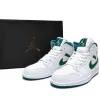 Air Jordan 1 Mid 'White Mystic Green'