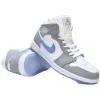 Air Jordan 1 Mid 'Wolf Grey Aluminum' (Women's)