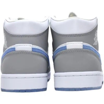 Air Jordan 1 Mid 'Wolf Grey Aluminum' (Women's)