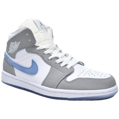 Air Jordan 1 Mid 'Wolf Grey Aluminum' (Women's)