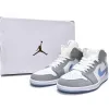 Air Jordan 1 Mid 'Wolf Grey Aluminum' (Women's)