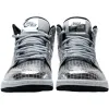 Air Jordan 1 Mid SE 'Disco Metallic Silver' (Women's)