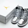 Air Jordan 1 Mid SE 'Disco Metallic Silver' (Women's)