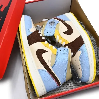 Air Jordan 1 Mid SE 'Fearless Maison Chateau Rouge'