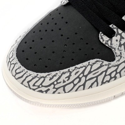 Air Jordan 1 Retro Low OG 'Black Cement'
