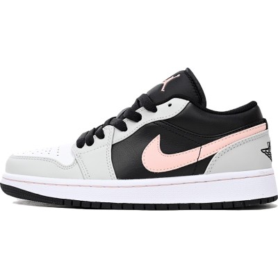 Air Jordan 1 Low 'Black Grey Pink'