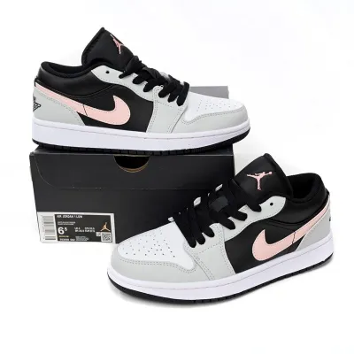 Air Jordan 1 Low 'Black Grey Pink'