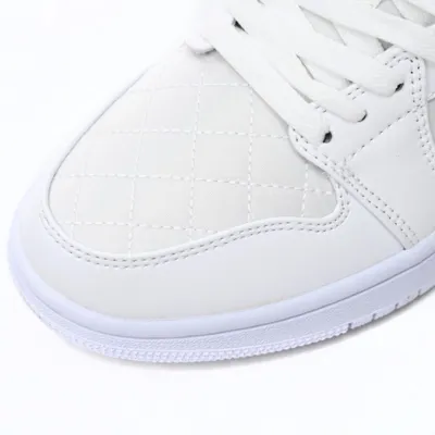 Air Jordan 1 Low 'Quilted White' (Women's)